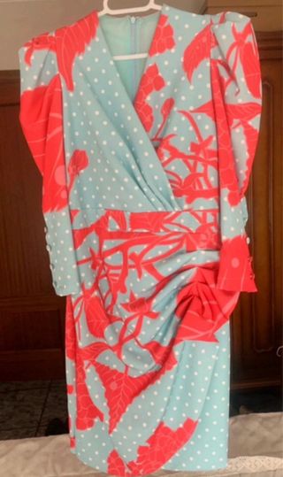 Vestido estampado floral talla 36