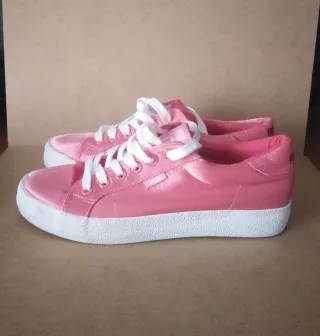 Zapatillas Mustang Satinadas Coral