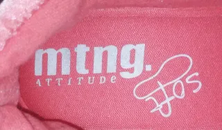 Zapatillas Mustang Satinadas Coral