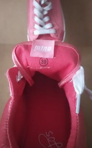 Zapatillas Mustang Satinadas Coral