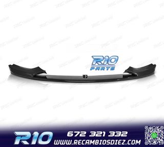 SPOILER LIP FRONTAL BMW F32 F33 F36 LOOK M PERFORMANCE NEGRO