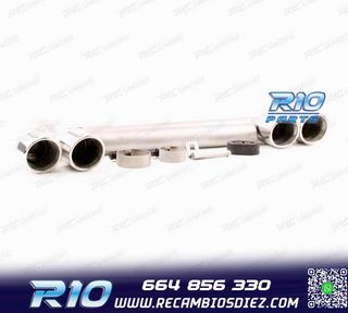 ESCAPE CON COLAS BMW F30 F31 LOOK M DOBLE