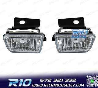 FAROS ANTINIEBLA VOLKSWAGEN VW GOLF MK2 83-91 CRISTAL CLARO