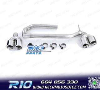 KIT ESCAPE CON COLAS BMW F10 F11 F12 F13 LOOK M PERFORMANCE