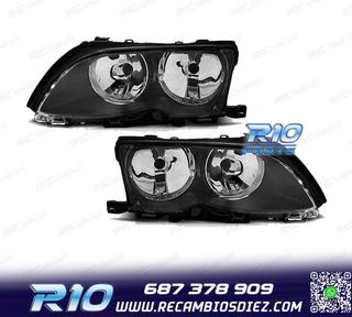 FAROS BMW E46 01-05 FONDO NEGRO