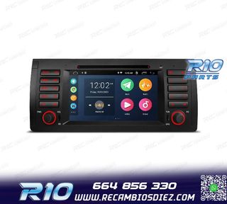 RADIO GPS ANDROID 12 QUAD CORE BMW X5 E53 99-06