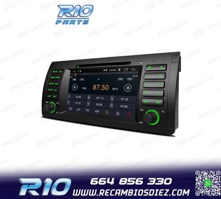 RADIO GPS ANDROID 12 QUAD CORE BMW X5 E53 99-06