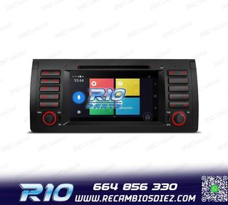 RADIO GPS ANDROID 12 QUAD CORE BMW X5 E53 99-06