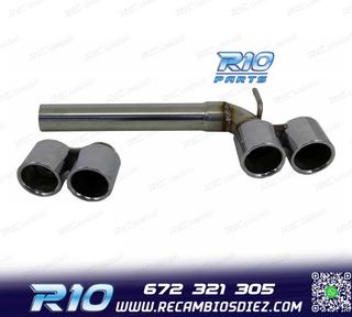 KIT ESCAPE BMW F30 F31 LOOK M3 COLAS DOBLES AMBOS LADOS