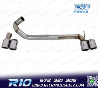 KIT ESCAPE BMW F30 F31 LOOK M3 COLAS DOBLES AMBOS LADOS