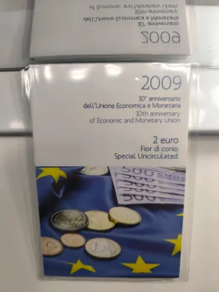 Italia 2009 2 Euro BU Coincard