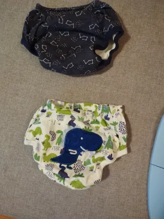 Orinal Dinosaurio Azul y Amarillo y adaptador WC