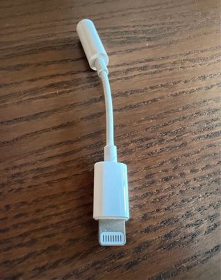 Adaptador Apple Lightning a Jack 3.5mm
