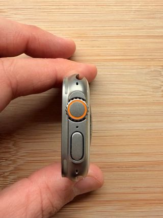 Apple Watch Ultra 2 con cinturino blu navy originale