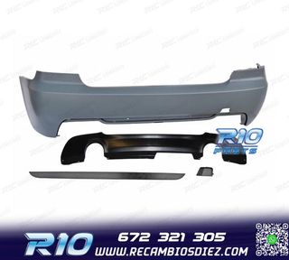 PARAGOLPES TRASERO BMW E92 E93 06-10 LOOK M 335i