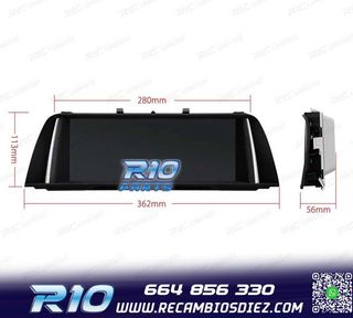 RADIO GPS ANDROID 12 BMW F10 F11 10-13 CIC