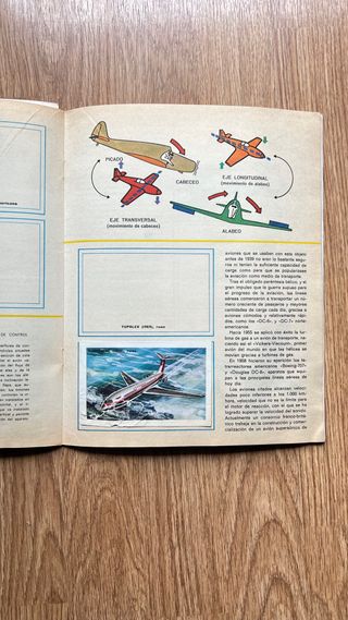 Álbum de Cromos Aviones