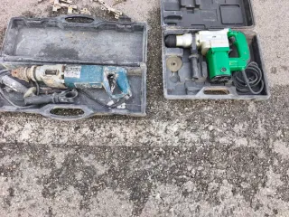 Lote 2 Máquinas: Work Bull, taladro Casals,