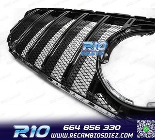 PARRILLA MERCEDES W205 18-21 LOOK SPORT NEGRO BRILLO