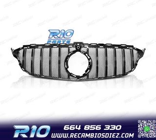 PARRILLA MERCEDES W205 18-21 LOOK SPORT NEGRO BRILLO