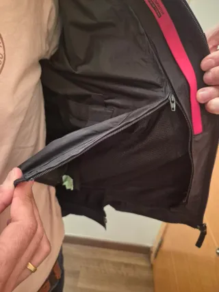 Chaqueta Moto Alpinestars Negra y blanca