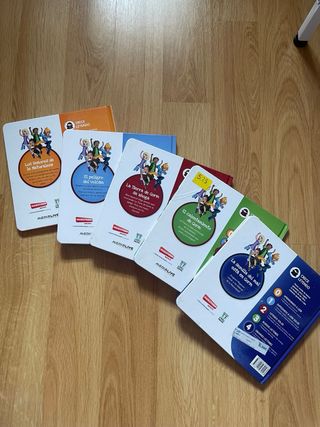 Lote 5 libros Gormiti