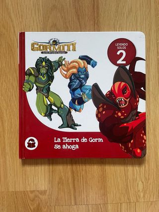 Lote 5 libros Gormiti