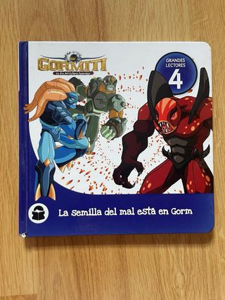 Lote 5 libros Gormiti
