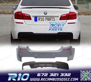 PARAGOLPES TRASERO BMW F10 10-17 LOOK M PERFORMANCE