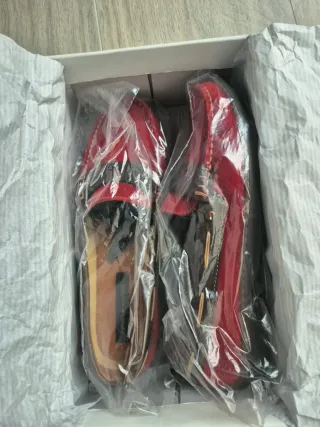 Zapatos Mocasines Tommy Hilfiger Rojos