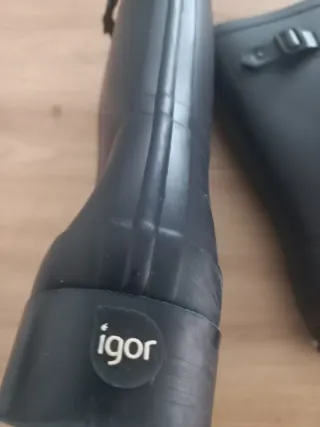 Botas de agua azul oscuro