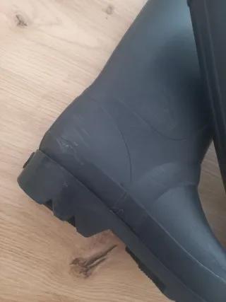 Botas de agua azul oscuro