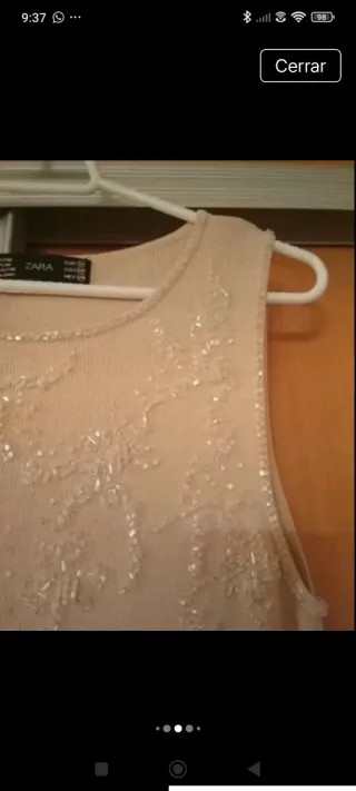 Jersey Zara  con Pedrería
