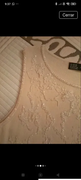 Jersey Zara  con Pedrería