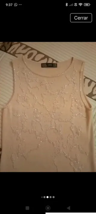 Jersey Zara  con Pedrería