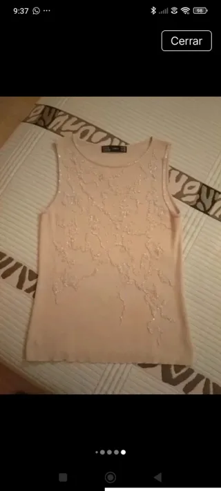 Jersey Zara  con Pedrería