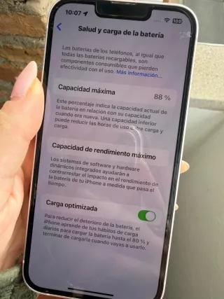 iPhone 13 128GB 88% batería