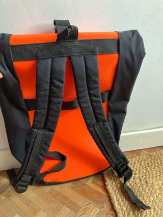 Mochila The North Face 30L Naranja/Negra