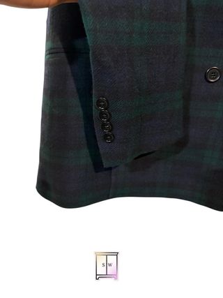 Polo Ralph Lauren Peak-lapel unhemmed regular-fit