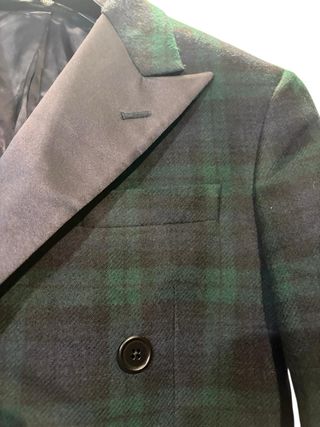 Polo Ralph Lauren Peak-lapel unhemmed regular-fit