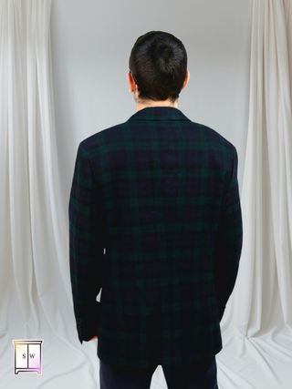 Polo Ralph Lauren Peak-lapel unhemmed regular-fit