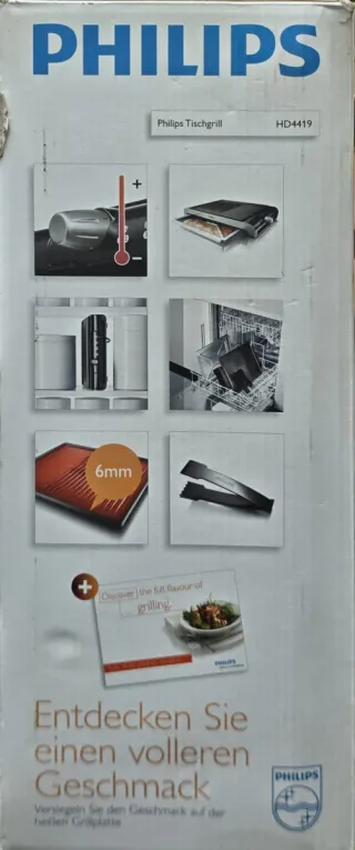 Parrilla Eléctrica Philips HD4419 sin estrenar