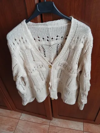 Cardigan Lana Beige