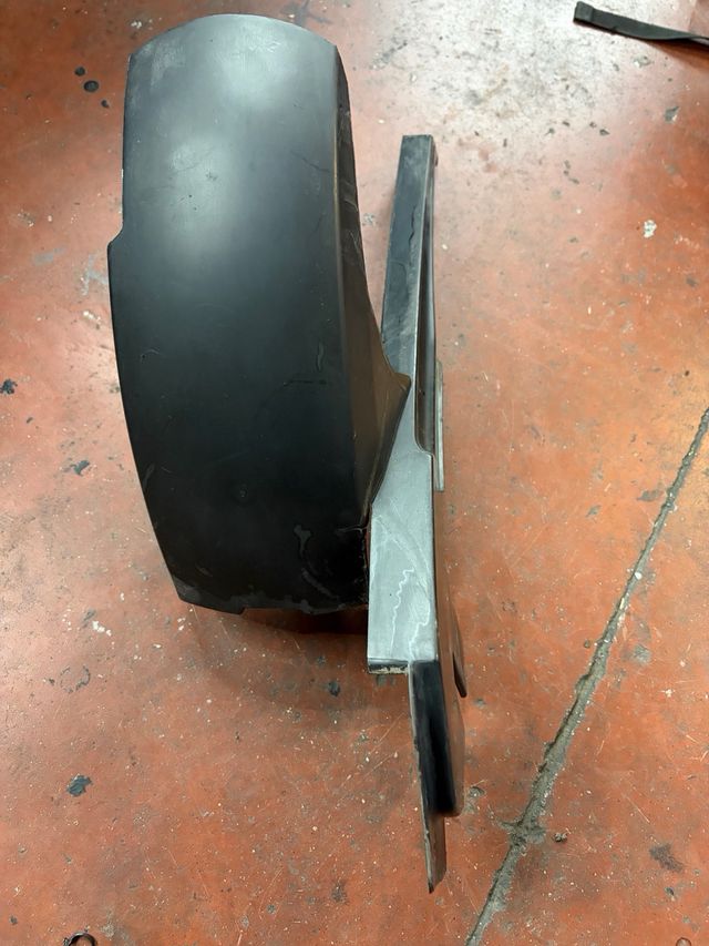 Guardabarros trasero  moto negro dr big 50