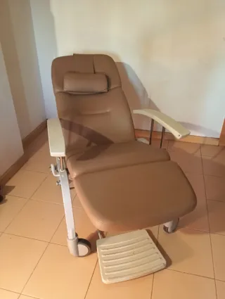 Sillón reclinable para donación/clínica
