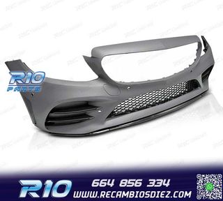 PARAGOLPES DELANTERO MERCEDES CLASE C W205 18-21 LOOK AMG