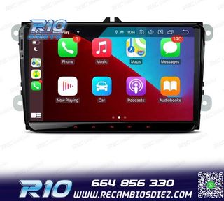 RADIO GPS ANDROID 11 PARA VOLKSWAGEN VW SEAT SKODA HEXA-CORE