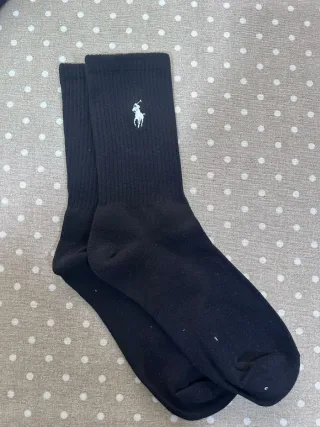 Calcetines Polo Ralph Lauren Negros Talla Única