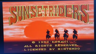 Cartucho Sunset Riders Super Nintendo PAL UKV