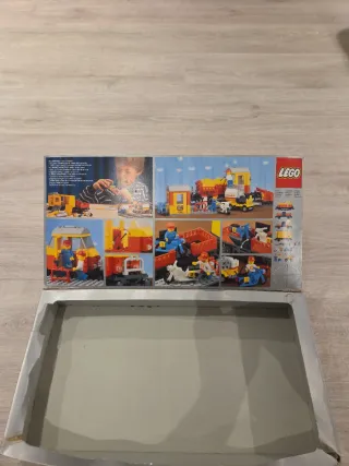 Caja Vacía LEGO 7735 Tren de Mercancías